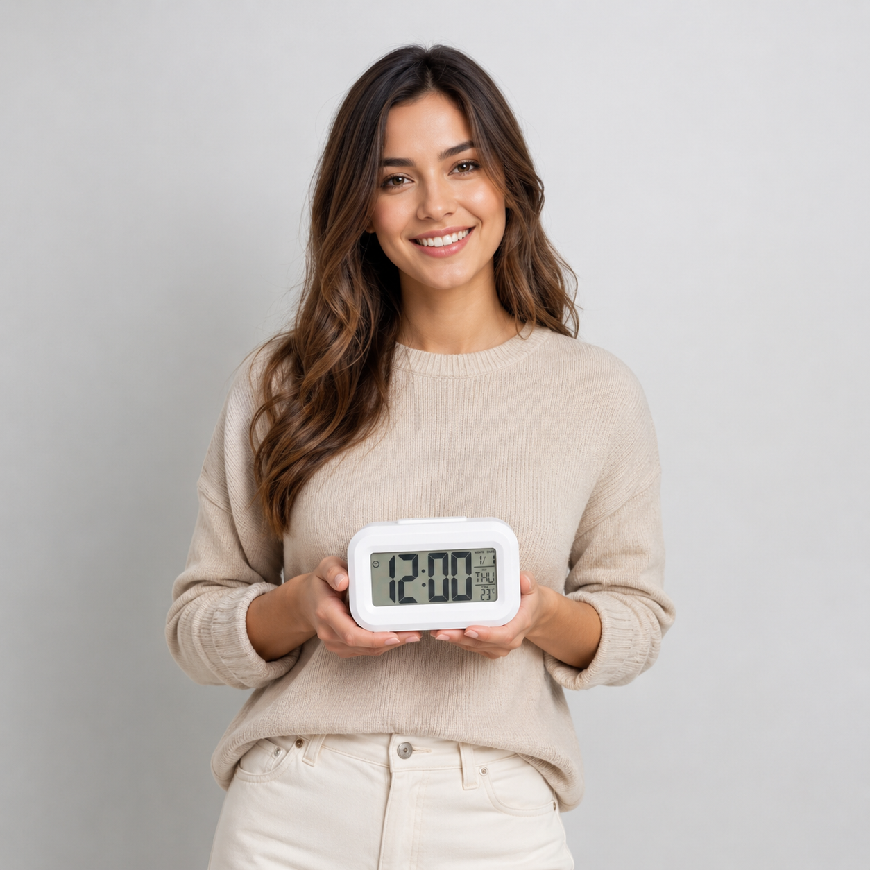 Desk Clock Velora Prime